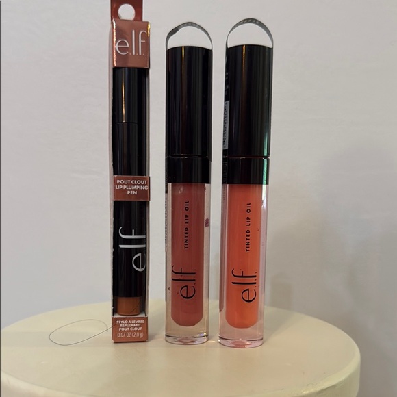 ELF | Makeup | Elf Lip Plumping Pen And Tinted Lip Oil Set Coral And ...